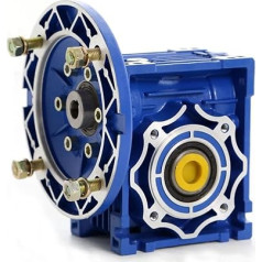 Sliekpārnesums 5: 1 attiecība NMRV030 56B14 ar 14mm vienotu izejas vārpstu 380V 3 fāžu asinhronajam motoram 2400RPM 120W