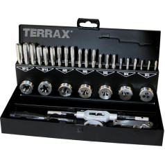 Terrax A245013 Gewindewerkzeugsatz 31 teilig