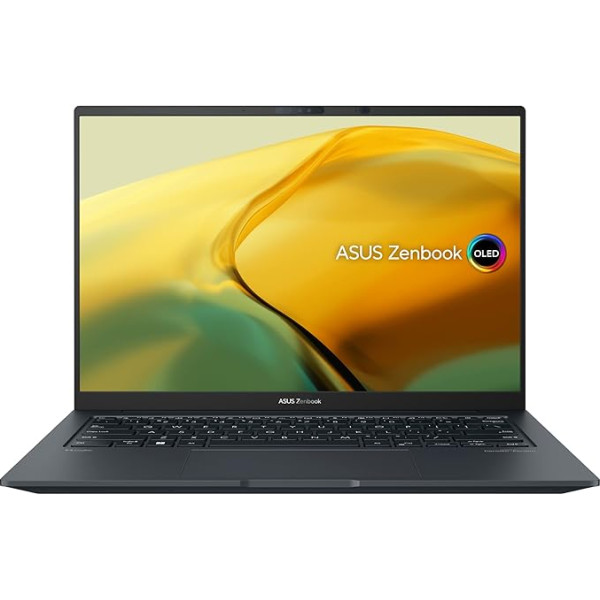 ASUS Zenbook 14X OLED klēpjdators | 14,5 collu WQXGA+ 120 Hz OLED displejs | Intel Core i9-13900H | 16 GB RAM | 1 TB SSD | Intel Iris Xe | Windows 11 | QWERTZ tastatūra | Inkwell Grey