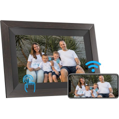 SGIN digitālais foto rāmis WiFi 10,1 collas ar 16 GB atmiņu, 1280 x 800 HD digitālais bilžu rāmis IPS skārienekrāns, digitālais foto rāmis ar automātisku rotāciju / fotoattēlu / mūzikas / video