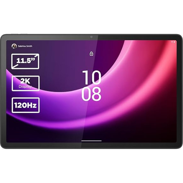 Lenovo Tab P11 (2. paaudzes) Android planšetdators, 11 collu 2K displejs, 128 GB, Wi-Fi 6E, 6 GB RAM, Storm Grey