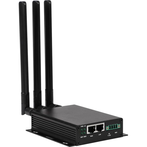 GL-X300B (Collie) 4G LTE VPN industriālais bezvadu vārtejas ārējās pilnas joslas 4G antenas, aparatūras sargs, pēc komandas, DNS šifrēšana, tikai 2,4 GHz (RS485)