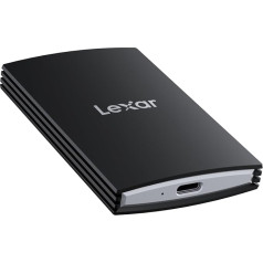 Lexar Armor 700 portatīvais SSD 2TB, līdz 2000MB/s lasīšanai un ierakstīšanai, USB 3.2 Gen 2x2, ārējais SSD, IP66 ūdens un putekļu aizsardzība, saderīgs ar Mac/PC, iPhone 15 Pro, kameru (LAR700X002T-RNBNG)