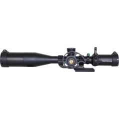 WestHunter Optics HD GEN2 SFIR FFP Precision Shooting Scope 30mm Tube First Focal Level Illuminated Reticle 1/10 MIL Tactical Competition Riflescopes with Zero Stop Tower