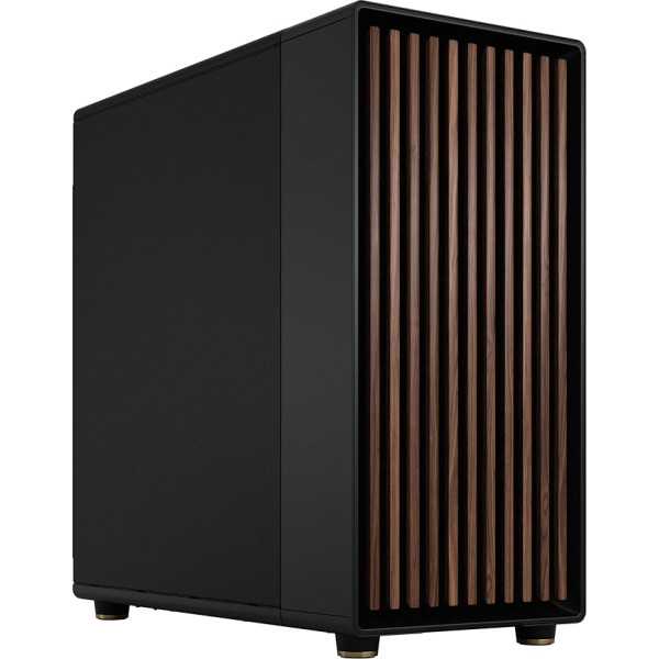 Fractal Design North XL Charcoal Black Mesh- Trīs 140 mm Aspect PWM ventilatori komplektā- C tipa USB- EATX Airflow Full Tower pilnā datora spēļu korpusā