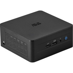 ASUS NUC 13 Pro Tall Kit RNUC13ANHI500000I (Intel Core i5 1340P procesors, Intel Iris Xe grafiskā karte, Intel WiFi 6E, bez operētājsistēmas, bez barošanas kabeļa)