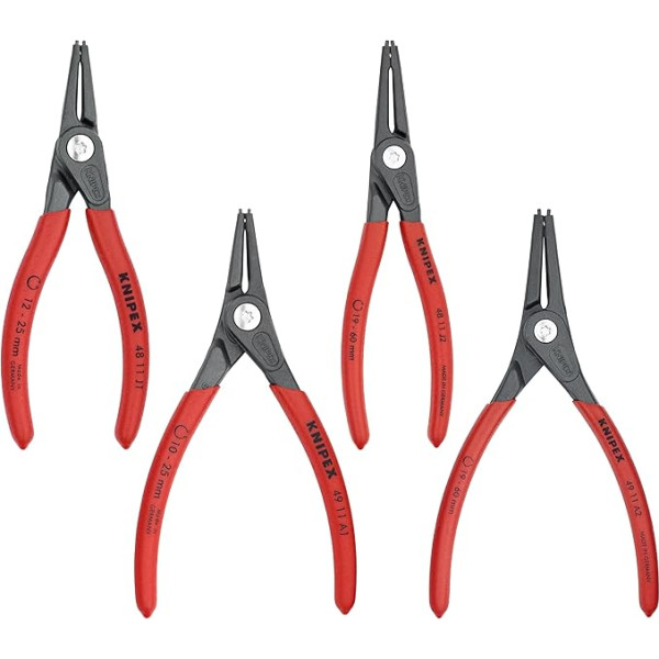 KNIPEX 4 telīšu stiprinājuma gredzenu komplekts KNIPEX