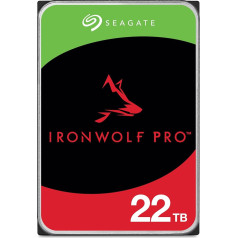 Seagate IronWolf Pro 22TB NAS iekšējais cietais disks 3,5