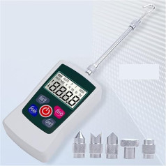 500N Digitalanzeige Push-Pull-Kraftmesser Gauge Push-Pull-Testgerät mit elektronischem Dynamometer mit Hintergrundbeleleuchtung Tragbarer Tester - spiediena mērītājs