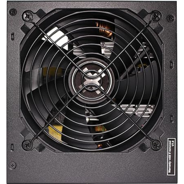 Xilence XP550R6.2 ATX 550W PC barošanas bloks, 80+ sertifikācija, spēļu, nemodulārais, 1x20+4PIN, 1xCPU 4+4PIN, 1xCPU 8PIN, 2xPCI-E 6+2PIN, 3xHDD, 5xSATA, kluss 120mm ventilators, līdz 600mm kabeļa garums, melns