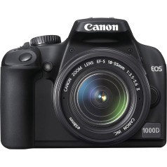 Canon EOS 1000D SLR-Digitalkamera (10 MP, Live-View, komplekts ar EF-S 18-55mm IS)