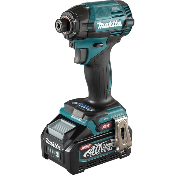 Makita TD002GD202 Akumulatora triecienatslēga 40 V Max. / 2,5 Ah 2 akumulatori + lādētājs transportēšanas futrālī