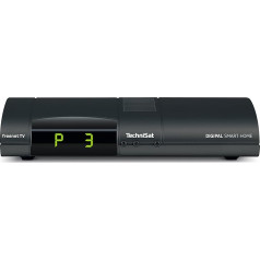 TechniSat DIGIPAL Smart Home Zentraleinheit - DVB-T2 uztvērējs, Zentraleinheit für TechniSat-Smart Home, Irdeto, PVR Ready USB, anthrazit