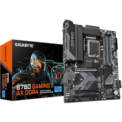 GIGABYTE B760 Gaming X AX DDR4 (LGA 1700/ Intel/ B760/ ATX/ DDR4/ Triple M.2/ PCIe 4.0/ Front USB 3.2 Gen2X2 Type-C/WiFi 6E/ 2.5GbE LAN/ Q-Flash Plus/PCIe EZ-L) atch/gaming m Citas plates