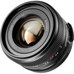 7artisans 35mm F1.4 Mark III pilna kadra fiksētā fokusa attāluma kamera ar manuālu fokusēšanu un lielu atvērumu, kas saderīga ar Nikon Z-Mount kameru Z5 Z6 Z6II Z7 Z7II Z9 (melna)