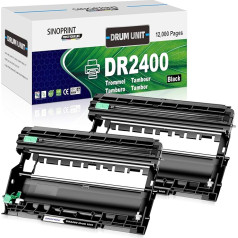 SINOPRINT saderīgs bungas bloks DR-2400 DR2400 priekš Brother printeris HL-L2350DW L2310DW L2357DW L2370DN L2375DW MFC-L2710DN L2730DW L2750DW DCP-L2510D L2530DW L2537DW L2537DW L2537DW L2550DW 50DN