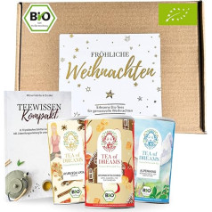 Dāvanu tēja Ziemassvētki - Priecīgus Ziemassvētkus - ar mīlestību ražota cilvēkiem ar invaliditāti | Fair | Loose Tea as Gift Box