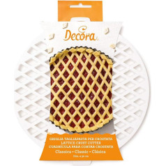 Decora Gitterschneider für Classic Tart, Weiß, diametrs Ø 30 cm