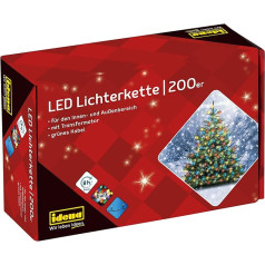 Idena - LED pasaku gaismas ar 200 LED diodēm.