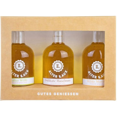 Alter LAUX Spirituosen Geschenkset, Premium Spirituosen mit 3 edlen Sorten à 50ml