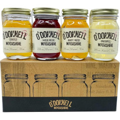 O'Donnell Moonshine WINTER MINIS 23,8% tilpums 4x0,05l Geschenkbox kastē