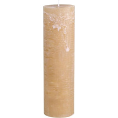 ukiyo Rustic Pillar Candle Honey 210 stundu degšanas laiks Nearomatizēta bieza svece Pillar Candle Adventes vainags Ziemassvētku Adventes dekorēšana