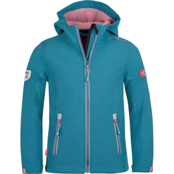 Trollkids Jaka meitenēm Trollfjord Jacket Jr 175-334 / 104 softshell jaka