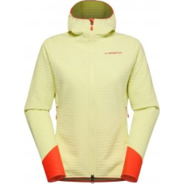 Jaka BRISTEN Thermal Hoody W M Zest/Cherry Tomato