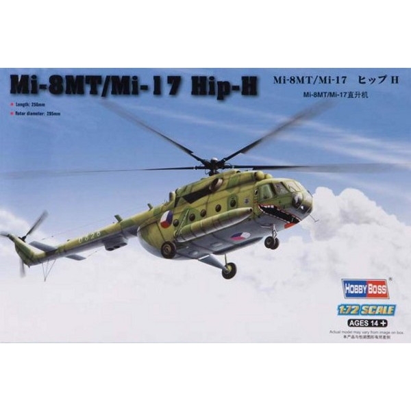 Plastmasas modelis mi-8mt/mi-17 hip-h