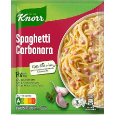 Knorr Fix Fix Spaghetti alla Carbonara bez garšu uzlabojošām piedevām 36 g