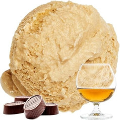 Punch Ball Rum Ball Truffle Ice Cream Soft Powder 1: 3 - 1 kg Gelati Ice Powder for Fruit Ice Cream Soft Ice Powder Ice Cream Powder Ice Cream Powder