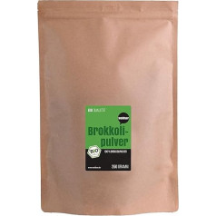 Wohltuer Bioloģiskais brokoļu pulveris Lauka brokoļi, svaigi un maigi malti no Vācijas, 250 g