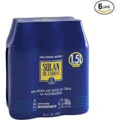 Solan de Cabras minerālūdens 1,5 L [6 gabalu iepakojums]