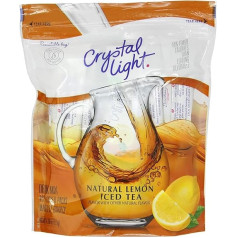 Crystal Light ledus tēja, dabīgais citrons, 16 gab., Crystal Light