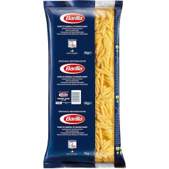 Barilla Макароны из твердых сортов пшеницы Penne Lisce n. 71 - упаковка из 1 (1 x 5 кг)