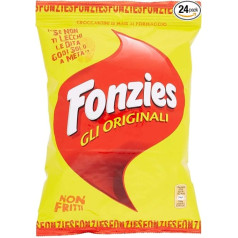 Komplekts 24 FONZIES Chips Original Gr100 117.439 Uzkodas un sāļās uzkodas