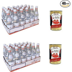 48 x dabīgais minerālūdens 500 ml + 2 x Itālijas gardēžu mīkstums 400 g