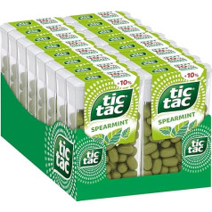 Ferrero tic tac Spearmint - Dražejas ar maigu piparmētru garšu - 16 x 54g iepakojums