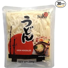 Suki Japānas Udon makaroni, 30 x 200 g, 6000 g (30 gab.)