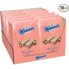 Manner neapolitāņu šķēles, 10 gabaliņu iepakojums