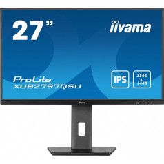 27 collu monitors xub2797qsu-b1 ips,hdmi,dp,100hz,qhd,has(150mm),1ms, 2xusb(3.2),2x2w,adaptīvā sinhronizācija,bez mirgošanas /5y/