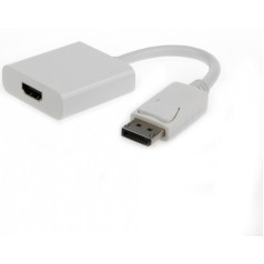 Displayport(m)->hdmi-i(f)(24+5) 10cm adapteris