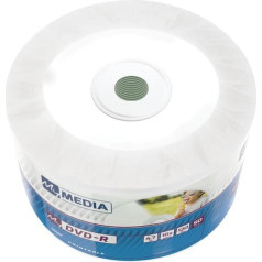 Dvd-r my media 4.7gb x16 wrap printable (50 spindle)