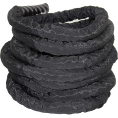 POWRX kaujas virve ar vāku, ieskaitot treniņu I Diametrs 38 vai 50 mm I Treniņu virve Sporta virve Punch Rope virve fitnesa spēka treniņiem I Dažādi garumi I Sienas stiprinājums pēc izvēles