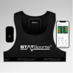 STATSports APEX Athlete Series GPS futbola aktivitātes sekotājs Stat Sports Football Performance Wearable Technology Jauniešu maza izmēra