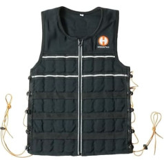 Hyperwear Hyper Vest Elite Regulējama svēršanas veste Svars 4,5 kg Bite 11 kg Izturīga Cordura auduma treniņveste Plānākā un augstākās kvalitātes ķermeņa svara veste vīriešiem un sievietēm