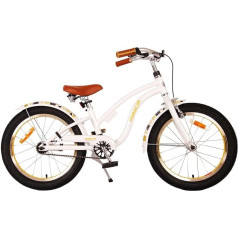 Volare Miracle Cruiser bērnu velosipēds - Meitenēm - 18 collas - Balts - Prime Collection