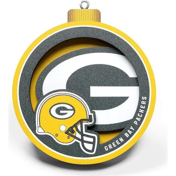 YouTheFan NFL 3D logo sērijas ornaments