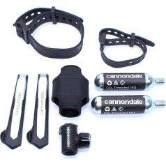 Cannondale Set-Off Flat Kit velosipēdu remonta komplekts ar Co2 kasetni melns