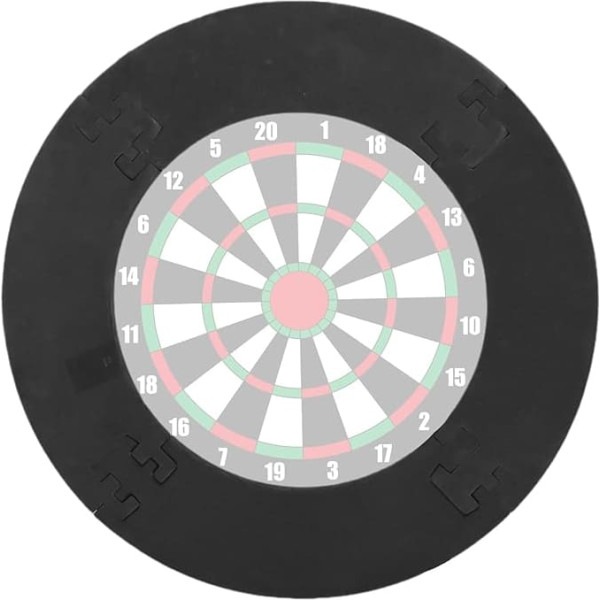 PLCPDM Board Wall Protector Round Dartboards Surround Rings 4 Section Foam Backboard Wall Protector Board Board Board Board